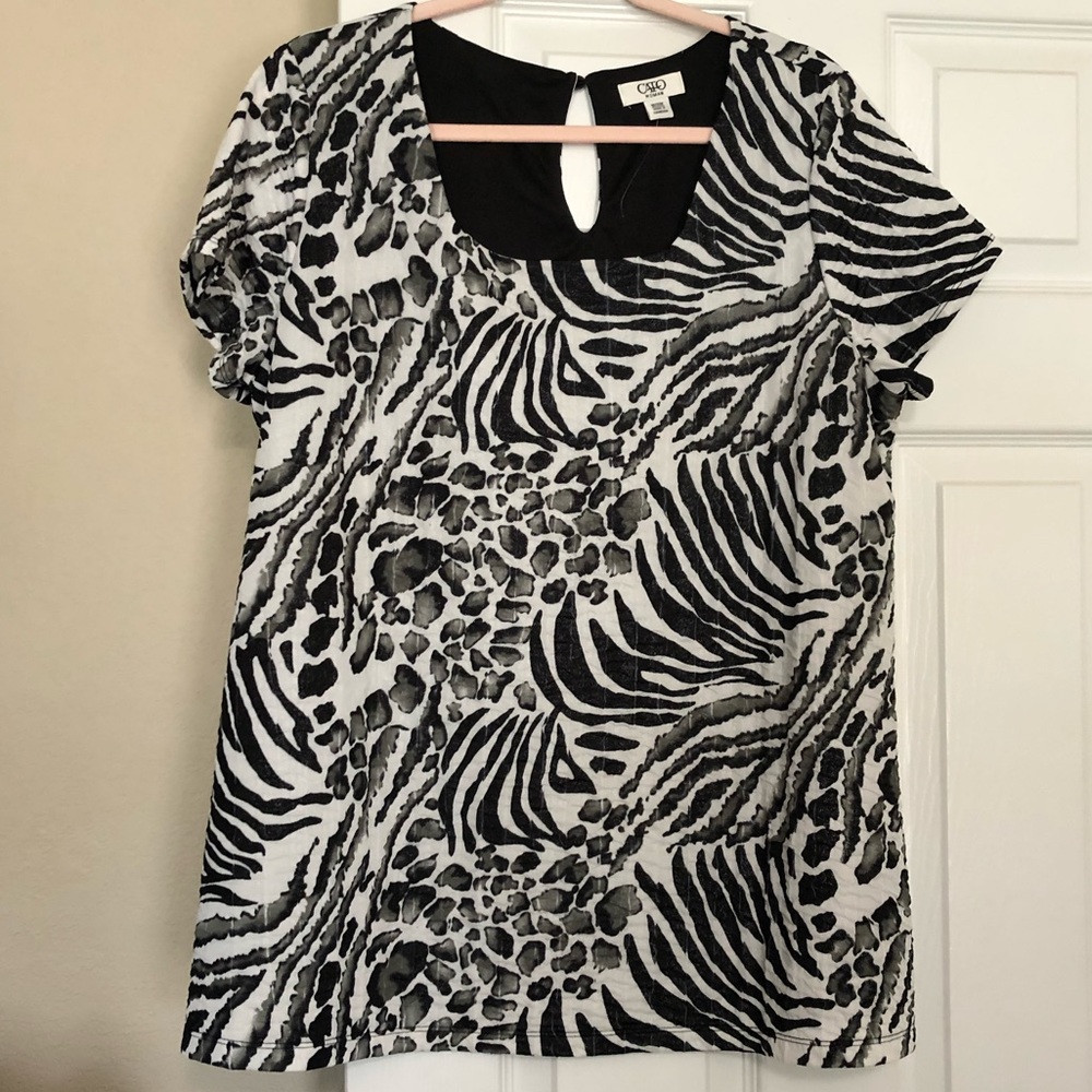 ✅Cato Woman 18/20W Cap Sleeve Blouse✅